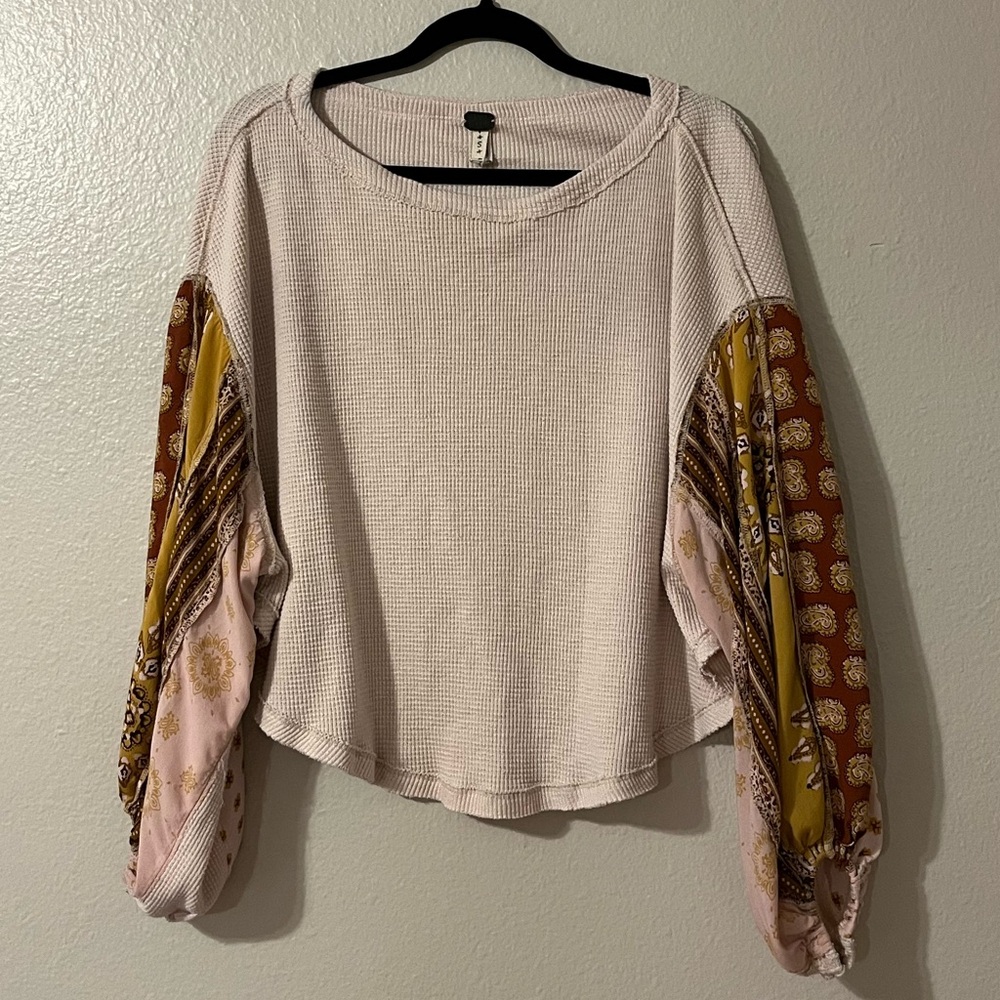 Free People We The Free Ballet Combo Thermal Top